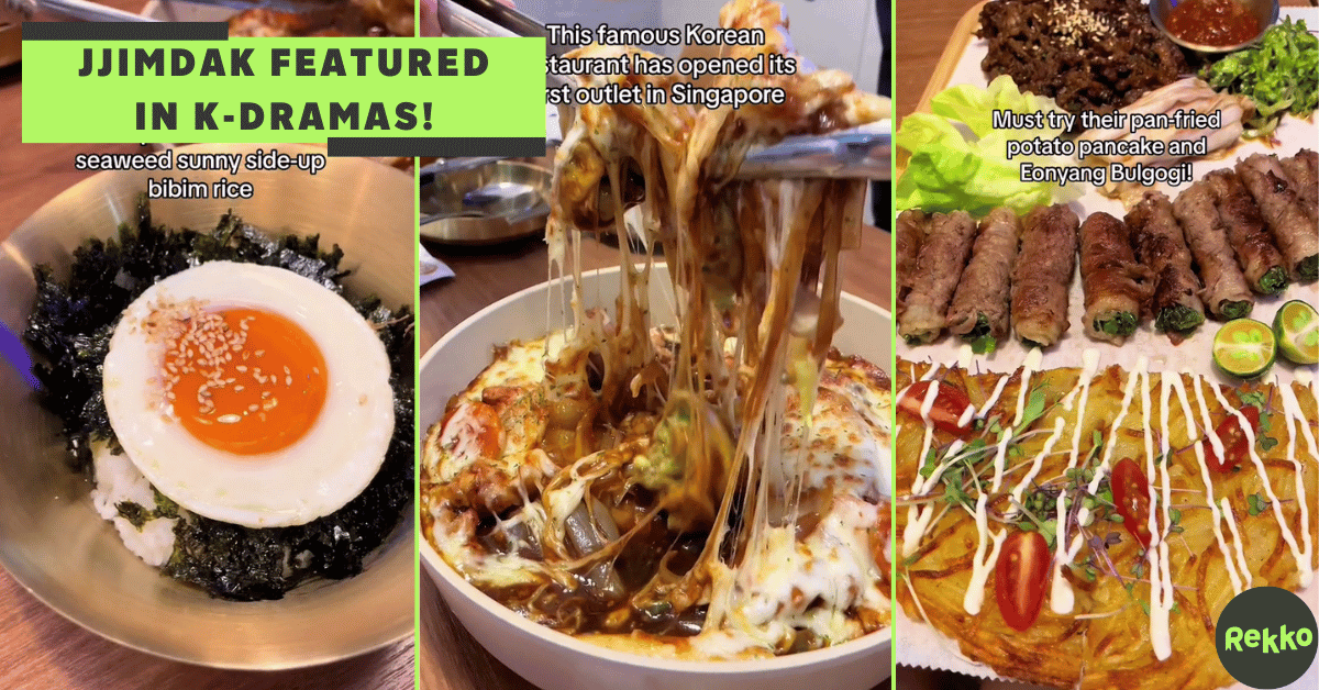 composite image of the food at ilmiri korean